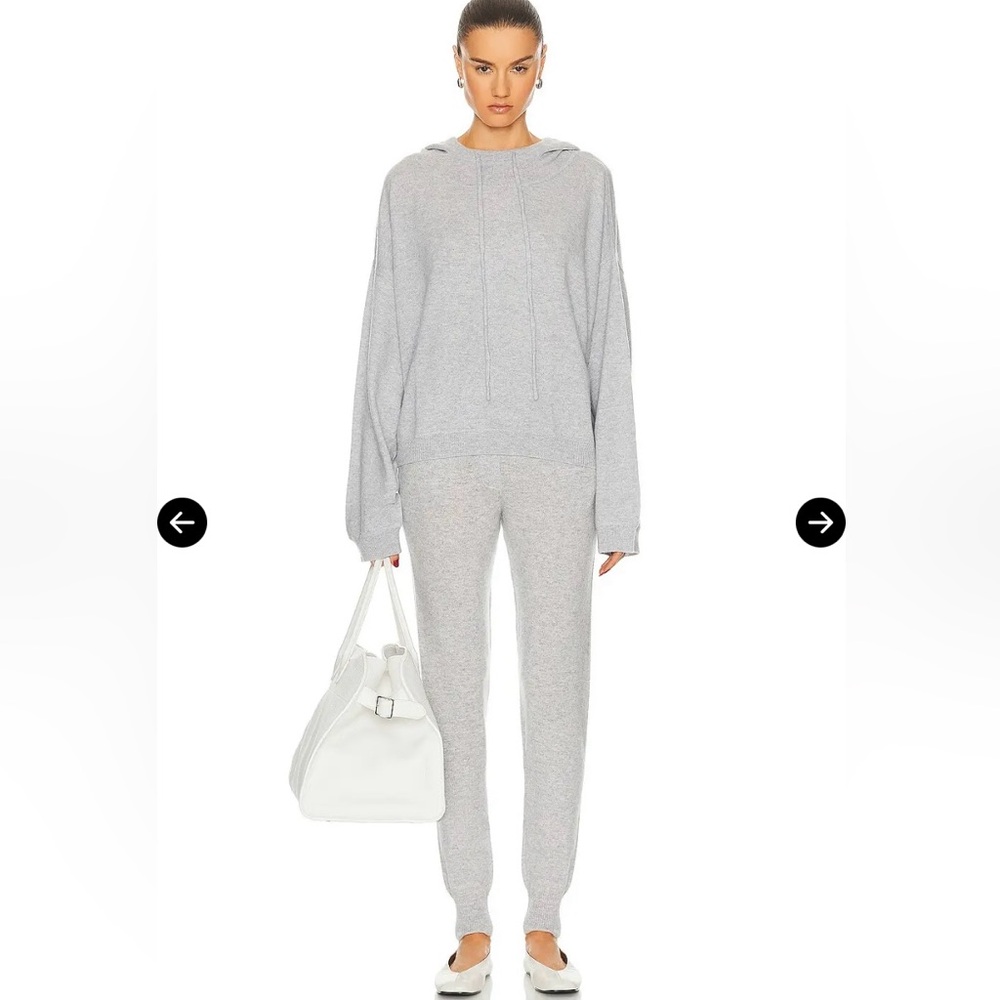 Loulou Studio Maddalena Cashmere sweatpants NWT, size M